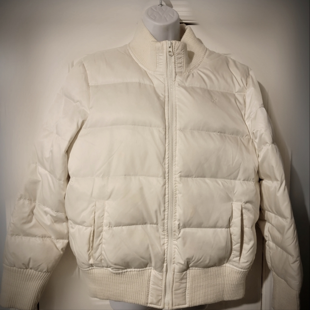 Cream color Puffer Jacket!
